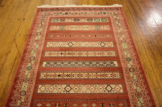 Unique Loom Rust Red Pasadena Fars 3' 3 x 5' 3 Area Rug