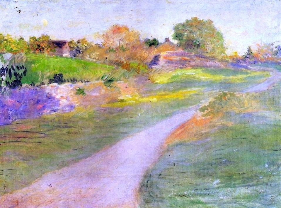 Julian Alden Weir The Road to No-Where Wall Decal