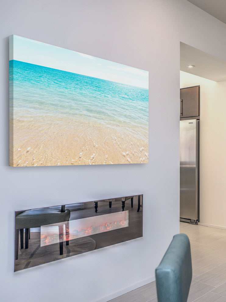 Marmont Hill, "Shimmer" by Morgan Hartley Painting on Wrapped Canvas, 60x40