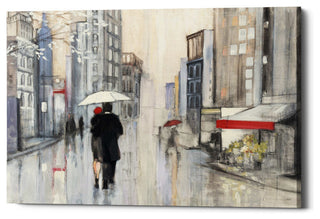 Epic Graffiti "Spring Rain New York" Giclee Canvas Wall Art, 40"x60"