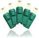 50-Piece 5 mm. Conical Warm White LED Light Set With In-Line Rectifer