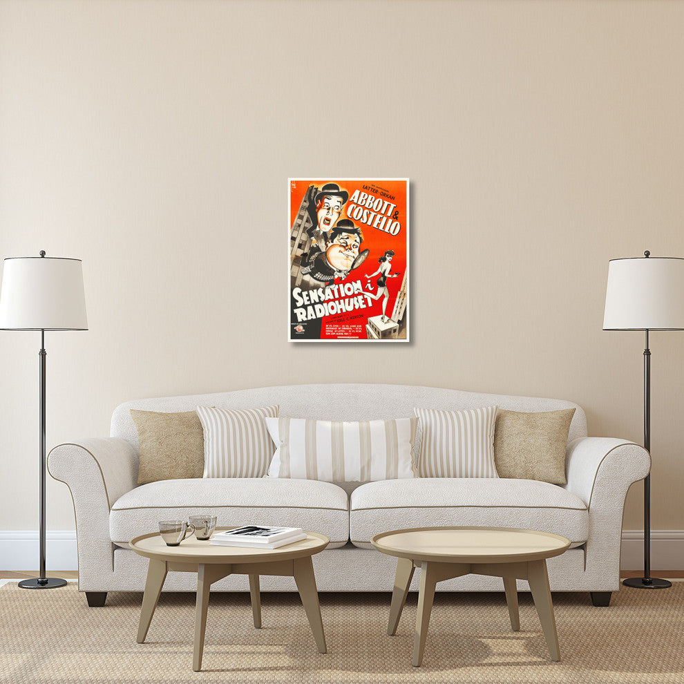 Abbott and Costello, Swedish, Who Done It, 27x36