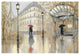 "To the Metro Blue Sky" Digital Paper Print by Julia Purinton, 50"x34"