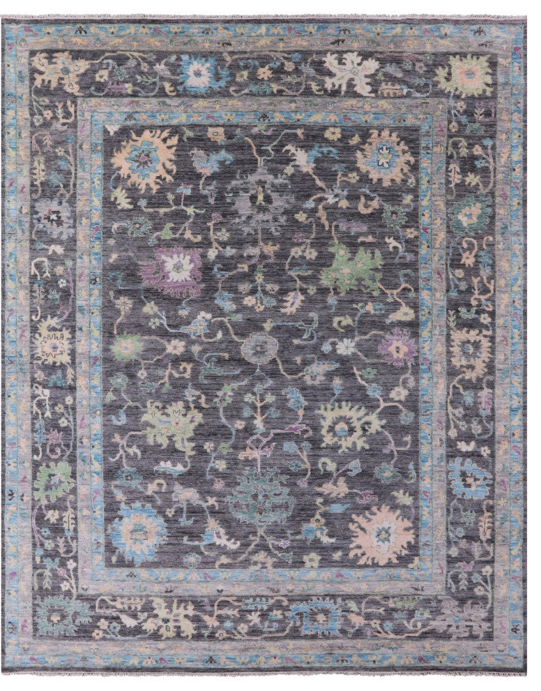 12' 0" X 15' 2" Turkish Oushak Handmade Wool Rug - Q13432