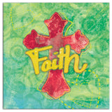 Cross Faith 16x16 Canvas Wall Art