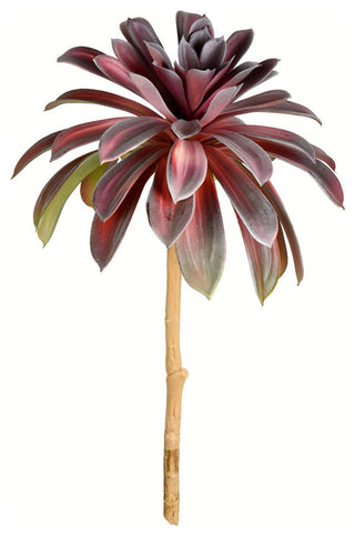 16" Green Succulent Spray