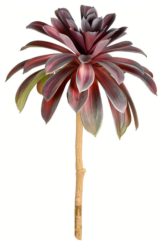 16" Green Succulent Spray