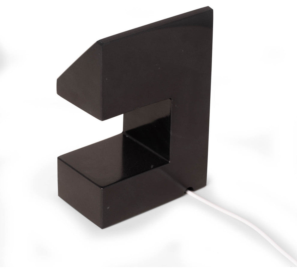 Hand Crafted Genuine Black Marble iWatch Charging Stand