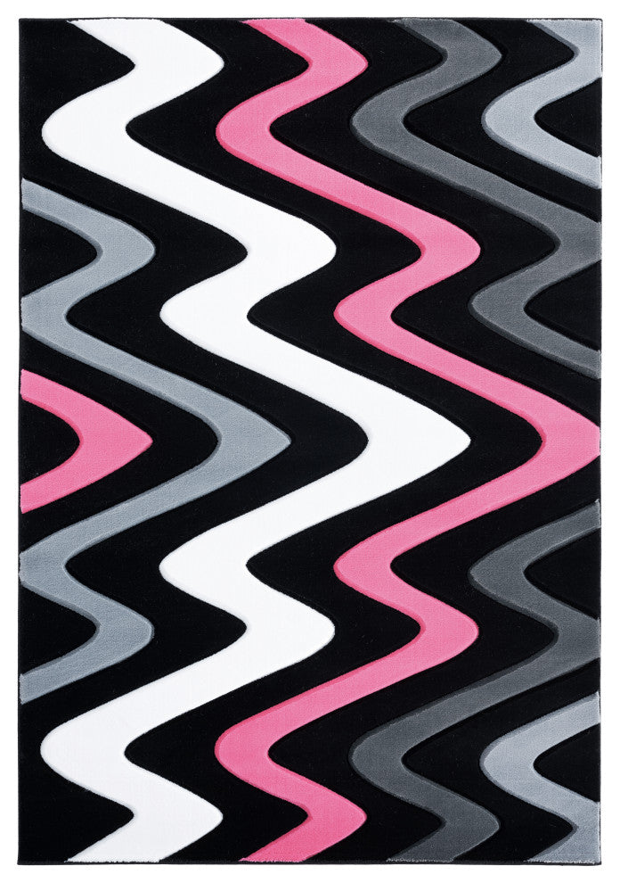United Weavers Bristol Embezzle Pink Area Rug 7'10x10'6