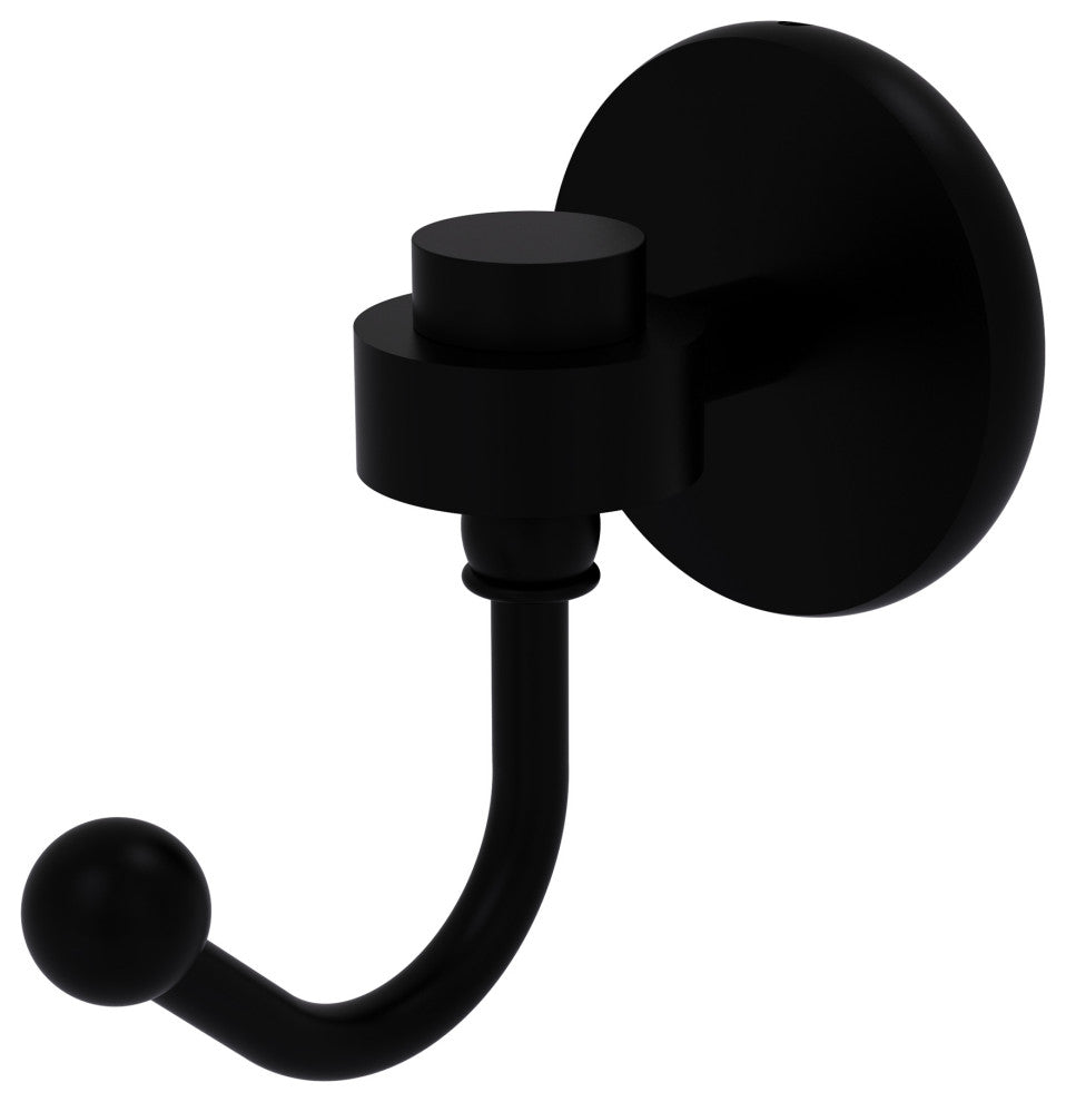 Satellite Orbit One Robe Hook, Matte Black