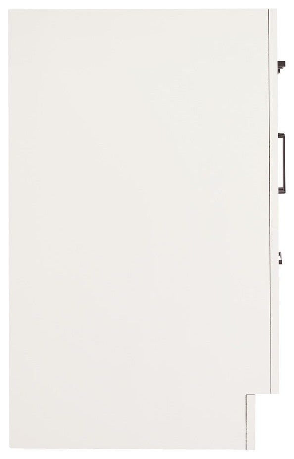 ARIEL Hepburn 60" Double Sink Base Cabinet, White