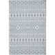 KAS Provo 5777 Ivory/Aqua Natura Area Rug, 5'3"x7'7"
