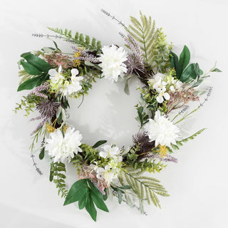 Full wreath clearly displayed on a uniform white background; product is fully visible with no overlays.