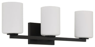 Sienna 3 Light LED Vanity, Matte Black