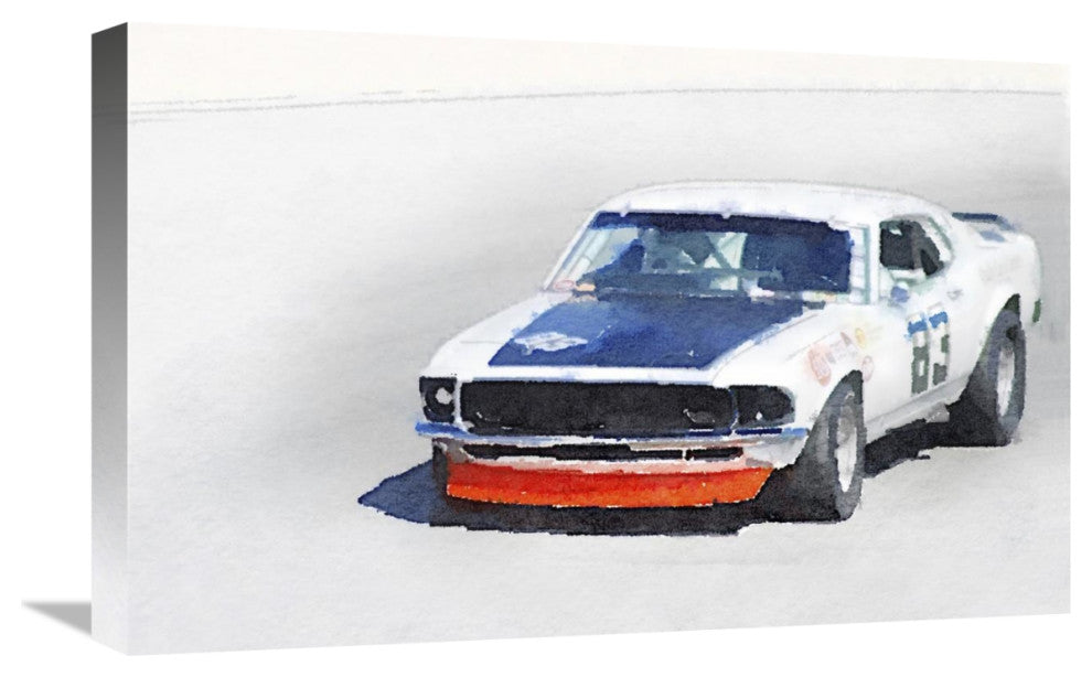 "Chevy Camaro Monterey Watercolor" Fine Art Print