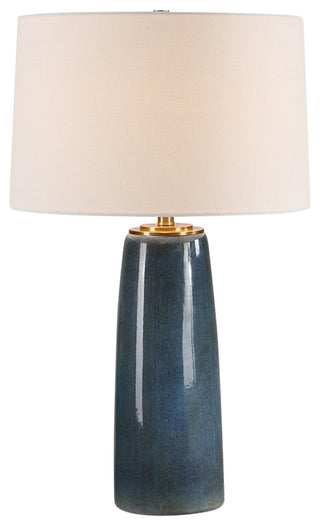 Uttermost Submerged Deep Blue Table Lamp