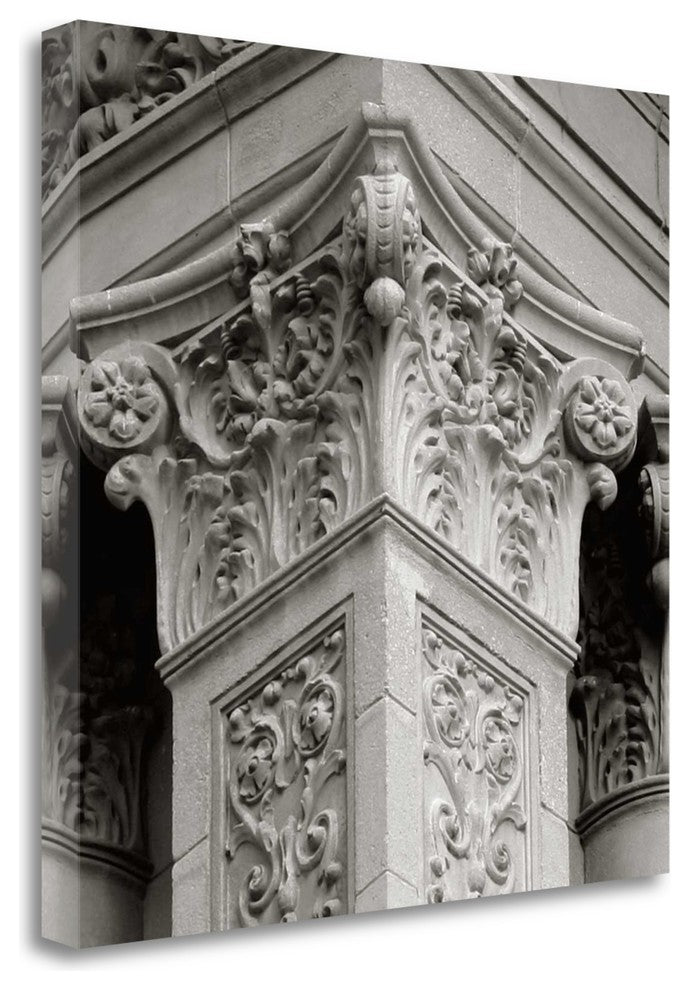 "Architectural Detail IV" By Jeff, Giclee Print on Gallery Wrap Canvas