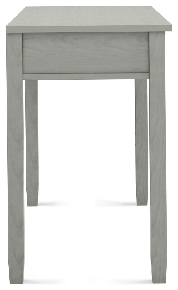 Warm Shaker SOLID WOOD Desk, Fog Grey