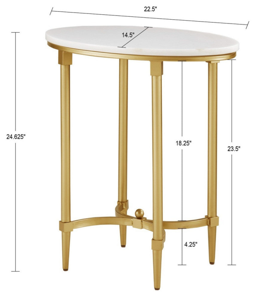 Madison Park Bordeaux End Table