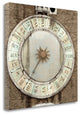 "Il Grande Orologio - 5" By Alan Blaustein, Giclee Print on Gallery Wrap Canvas