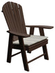 Poly Upright Adirondack Chair, Tudor Brown