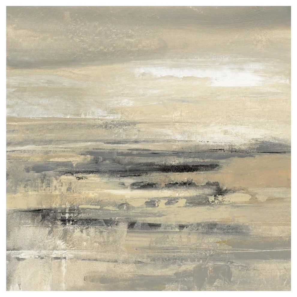 "January Road" Digital Paper Print by Silvia Vassileva, 26"x26"