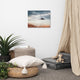 Abandoned West Pier Coastal Seascape VGT Landscape Photo Canvas Wall Art Print, 18" X 24"