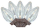 Set of 25 White LED C7 Christmas Lights - 32614107