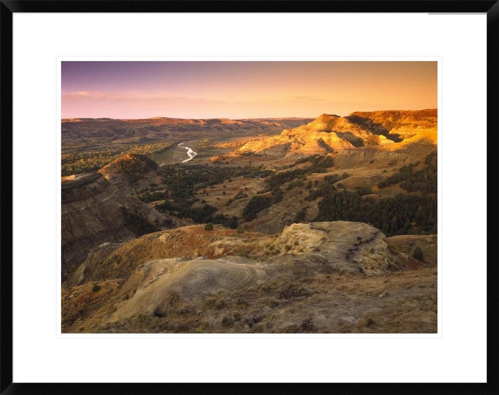 Little Missouri River, Theodore Roosevelt National Park, North Dakota, 30"x24"