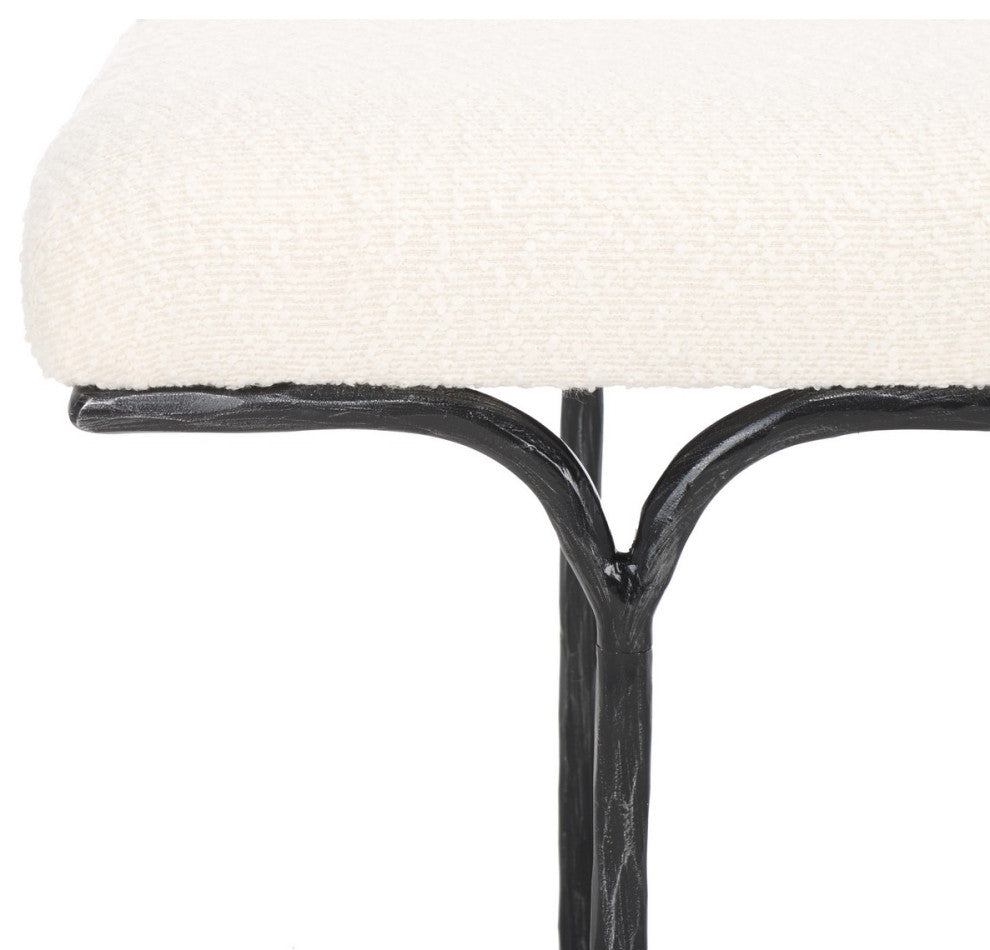Safavieh Couture Marvin Boucle 48" Bench