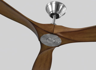 Maverick 60" Ceiling Fan Brushed Steel