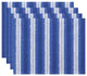 Sea Lines, Stripe Print Placemat, Set of 4, Blue