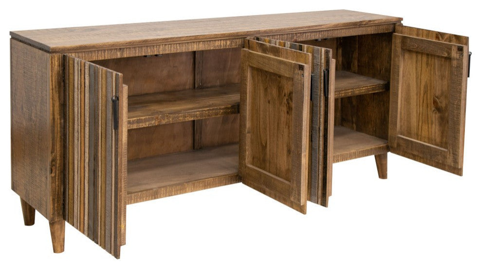 Preorder Giza rustic Modern Sideboard / Console Table, Yellow