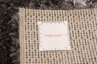 eCarpetGallery Shag Area Rug, Dark Grey, 5'3" x 7'3"