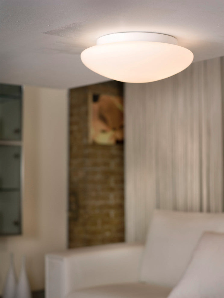 Eglo 3x60w Ceiling Light W/ White Finish & Opal Glass - 90418A