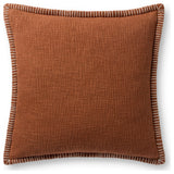 Loloi PLL0109 Terracotta 22'' x 22'' Cover WithDown