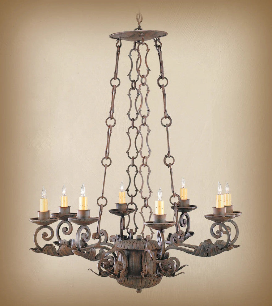 Cuavas Wrought Iron Chandelier