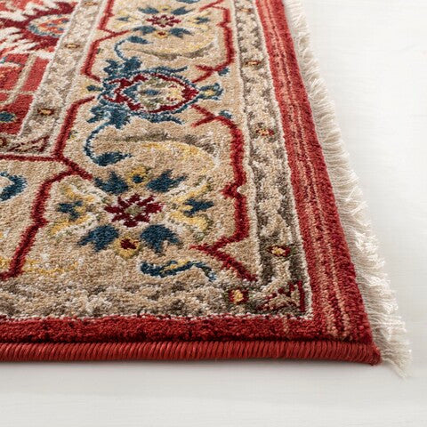 Lauren Ralph Lauren Collection Ines Rug, LRL1293, Red/Beige, 8'x10'