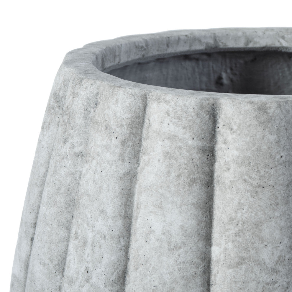 Safavieh Kaston Outdoor Planter, Light Grey