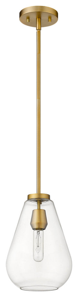 Z-Lite 488P8 Ayra 8"W Mini Pendant - Olde Brass