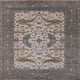 Ahgly Company Indoor Square Mid-Century Modern Area Rugs, 8' Square