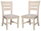 Vista Ladderback Chair - Set of 2 Chairs, Unfinished