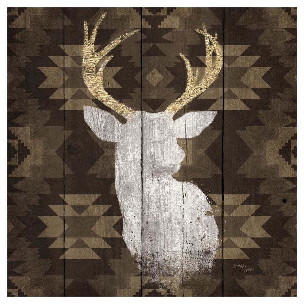 "Precious Antlers II" Digital Paper Print by Wellington Studio, 26"x26"