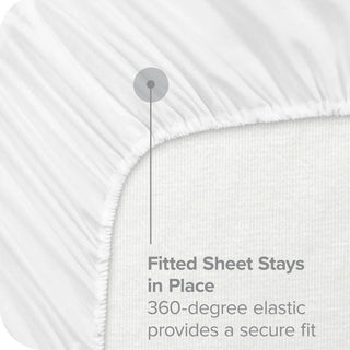Bare Home Quilted Fitted Mattress Pad, Twin