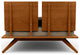 Copeland Astrid Bed With 2 Headboard Panels, Autumn Cherry, Queen