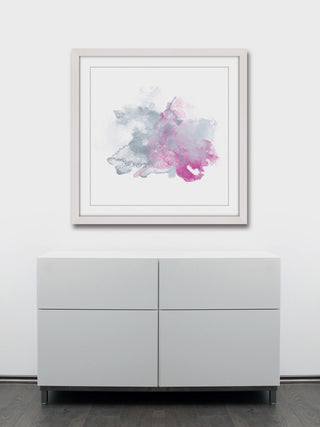 "The Unfolding Shape" Framed Art Print