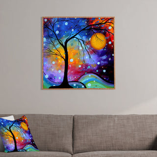 Deny Designs Madart Inc Winter Sparkle Framed Wall Art