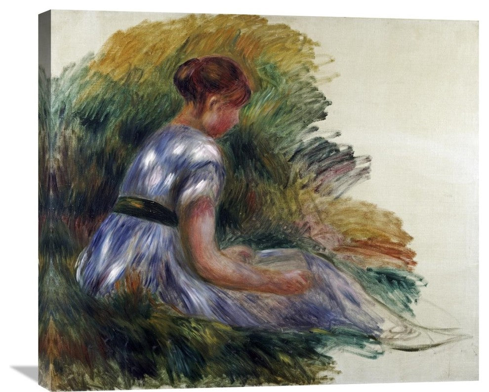 "Alice Gamby In The Garden" Artwork, 30" x 26"