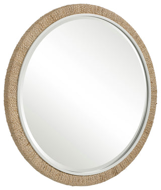 Uttermost Carbet Round Rope Mirror