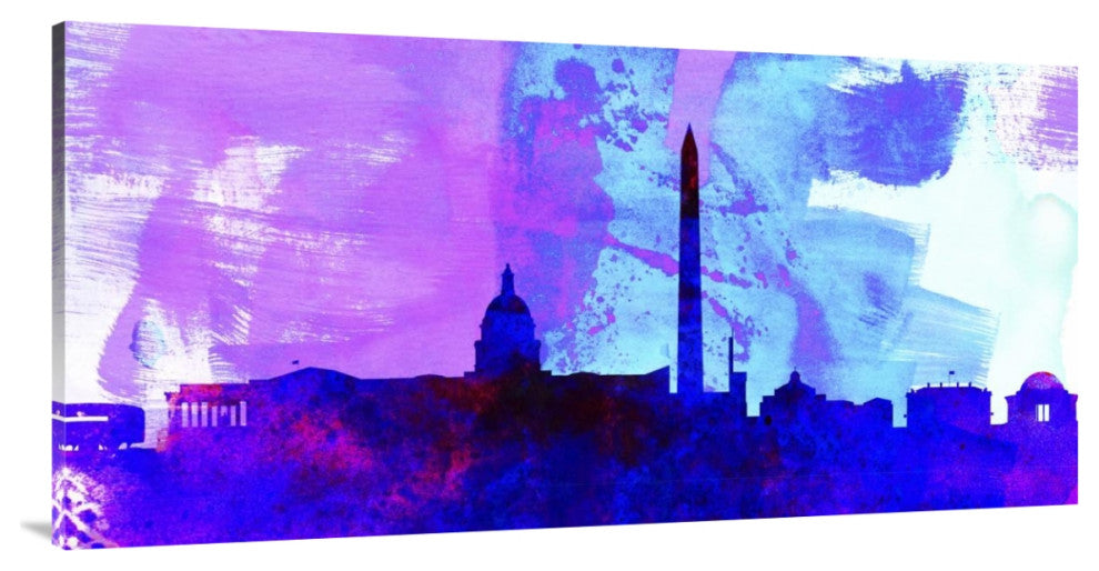 "Washington DC City Skyline" Fine Art Print